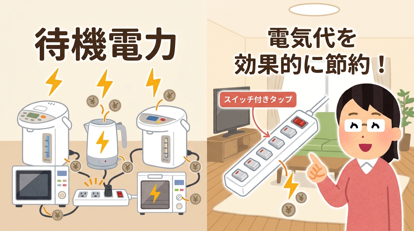 待機電力のイメージ画像