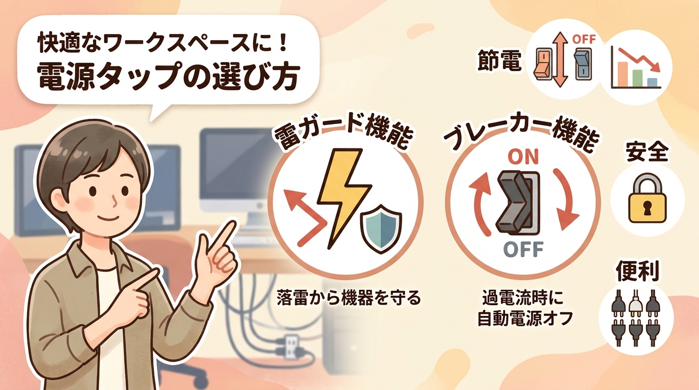 雷ガードやブレーカー機能のアイコン画像
