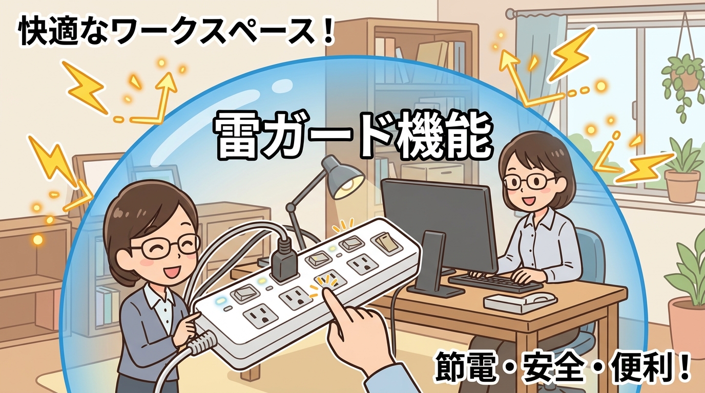 雷ガード機能のイメージ画像
