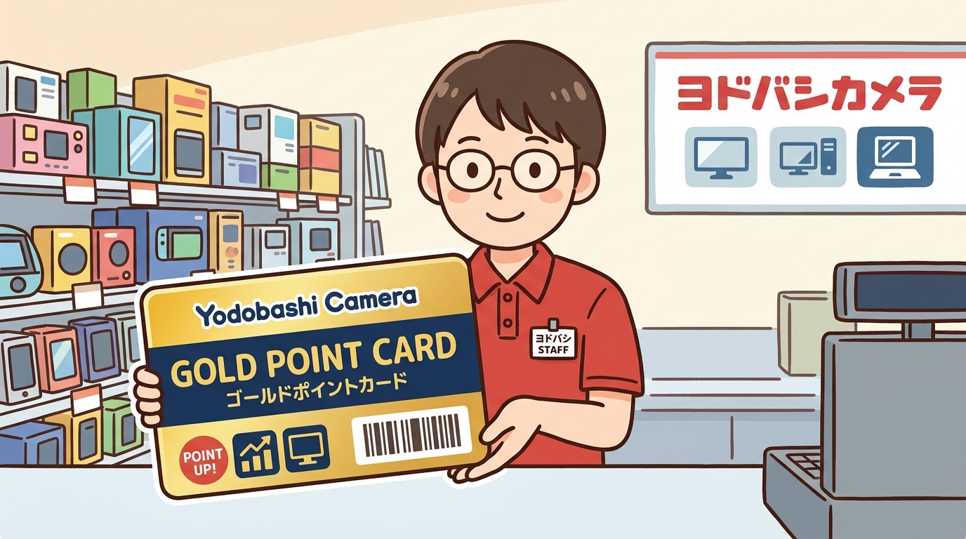 ヨドバシカメラのゴールドポイントカードのイメージ画像