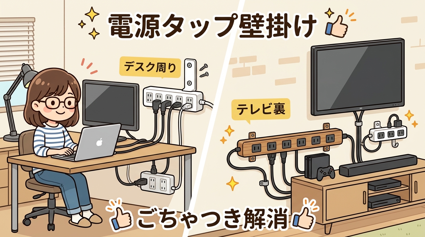 目的や利用シーンに合わせた多様な電源タップのバリエーション画像