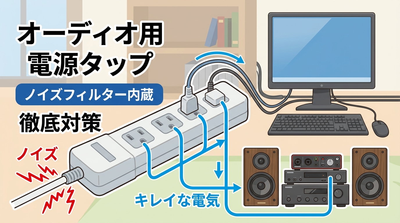 オーディオ用電源タップの画像