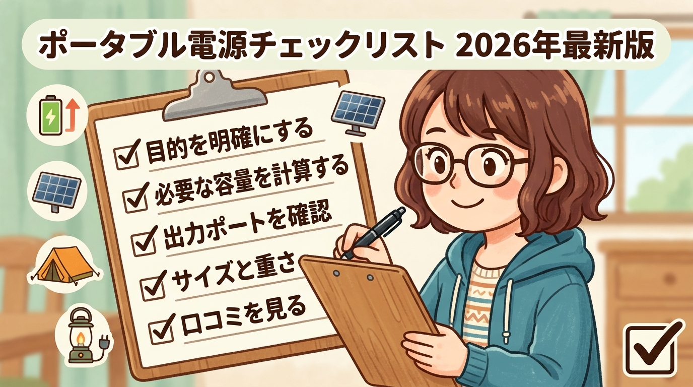 チェックリストにペンでチェックを入れているイメージ画像