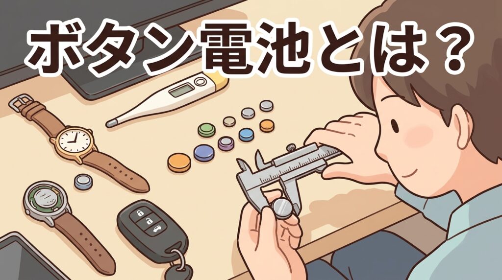 ボタン電池とは？種類・サイズの一覧表と選び方